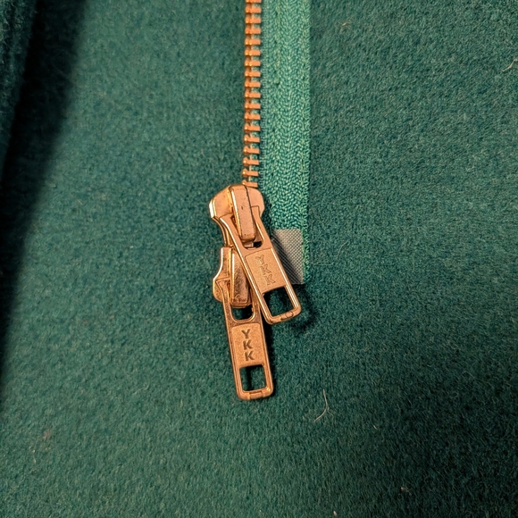 Women's JCrew Size 00 Green Wool Blend Cocoon Jacket - Picture 9 of 12